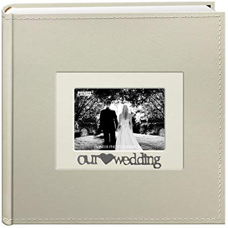 Pioneer 2Up Sentiments 4x6 Photo Album-Wedding