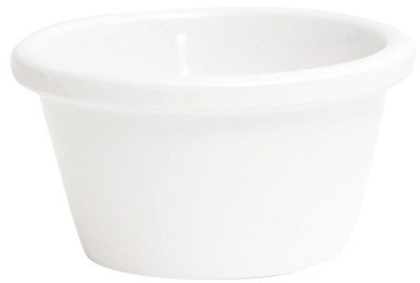 GenWare Melamine Ramekins 1.5oz White, S275-02, Single
