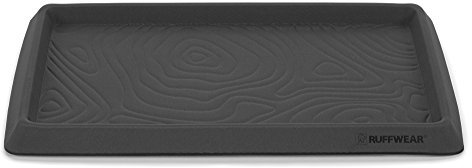 RUFFWEAR Hundenapf Matte, Wasserfest, One Size, Grau (Twilight Grey), Basecamp Mat