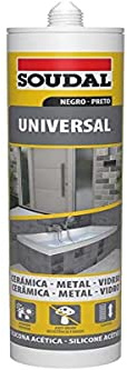 SILICONA NEGRA UNIVERSAL 280ML SOUDAL