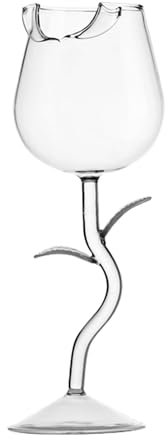 CENMOO Bicchiere da champagne, in vetro borosilicato, a stelo lungo, resistente al calore, a di rosa, grandi bicchieri bordeaux per occasioni speciali, feste, matrimoni, cucina, hotel,