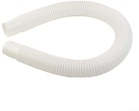 Tubo di ricambio per skimmer per piscina, diametro 4,5 cm, tubo di flusso d'acqua per sistema di filtraggio Intex, connettore di ingresso dell'acqua da 4,9 cm x 76,2 cm