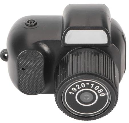 FAUOSWUK Camera Digitale Mini DV Portatile, Fotocamera SLR Digitale retrò 1080p con Display da 0,96 Pollici e Custodia ABS, per attività All'aperto e Viaggi