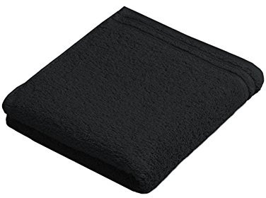 Vossen 8807 02321 790 067140 000 Duschtuch Calypso feeling / 67 x 140 cm, schwarz (790)