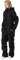 HOTIAN Damen Schneeanzug, Damen Einteiler Skioverall Wasserdicht Winddicht Winter Warme Einteiliger Skioverall,für Wandern Klettern Isoliertes Snowboarden Black-Women S
