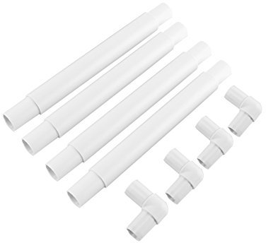 Cornici da Ricamo in Plastica Regolabili, Punto Croce Quilt Punto Croce Q per Punto Croce per Punto Croce Fai da Te (20,3 * 20,3 cm) Ricamo con Telaio in Plastica (27,9 x 27,9 cm)