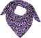styleBREAKER Damen Musselin Dreieckstuch mit Leo Print | Baumwoll Schal im Leoparden Muster | Dreieck Schal leicht und weich für Frühling & Sommer | Made in Italy, Farbe:Flieder