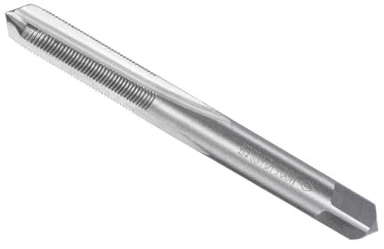 CoCud Gewindefräsen Gewindeschneidbohrer, M6 x 0,5 Gewindegröße, 3 Schneiden, Hochgeschwindigkeitsstahl, metrisches Linksgewinde-Reparaturwerkzeug zum Bohren und Gewindeschneiden