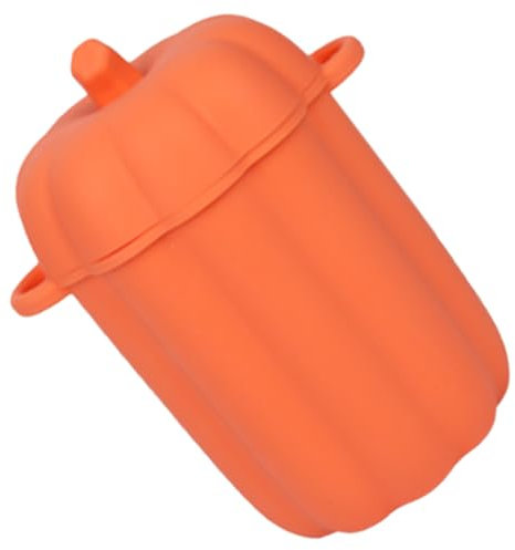 Hoement Contenitore Per Da Cucina Filtro Per Grassi E Separatore Barattolo Per in Silicone Versatile Per Zuppe E Salse Facile Da Pulire Elegante A Forma Di Zucca