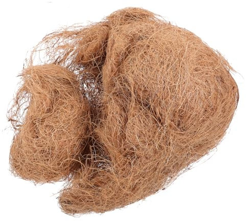 Happyyami 100g Substrato Triturato di Cocco per Coltivazione di Ortaggi Piante da Interno e Bonsai Substrato per Piantagione in Vaso e Giardinaggio Esterno