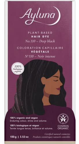 Pflanzenhaarfarbe Tiefschwarz 1 x 100 g