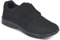Pegasus Men's Wide Fit Trainer Touch Fastening Comfortable Trainers Black 9 UK