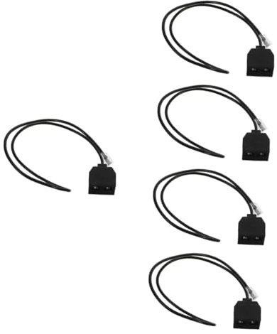 Uonlytech 5stücke Telefonadapter Pc Abzweiger Für Mehrere Telefonanschlüsse Abnehmbarer Kabeladapter Für Büro Und Zuhause Robustes Rubber-Material Stilvolles Design