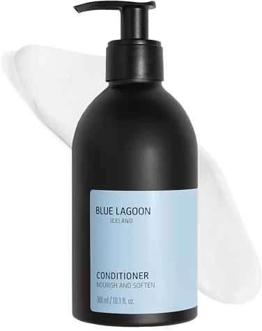 Blue Lagoon Skincare Conditioner - Mit Blue Lagoon Meereswasser - Pflegt, spendet Feuchtigkeit, entwirrt & macht das Haar geschmeidig - Cremige, leichte Textur - Für alle Haartypen - 300ML