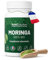 NutriSolution Gélules de Moringa 100% Bio - Superfood Riche en Multivitamines et Minéraux - Poudre de Feuilles de Moringa Oleifera - 90 Gélules Végétales - Fabriqué en France (1)