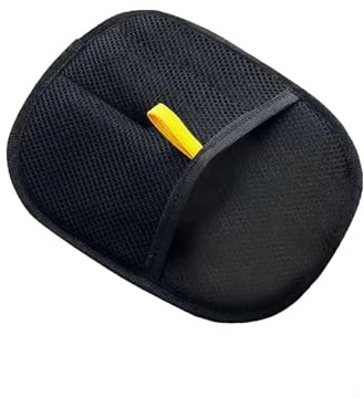 Gant de toilettage double face pour animaux de compagnie, gants d'épilation d'animaux pour chien et chat, gants d'épilation réutilisables pour le lavage, le démêlage et le toilettage(Noir，20cmx14cm)