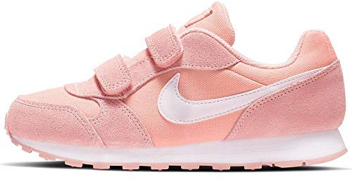 Nike Jungen Md Runner 2 Pe (PSV) Leichtathletikschuhe, Mehrfarbig (Coral Stardust/White 000)
