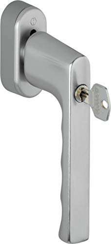 HOPPE Hamburg Fenstergriff 0700S/UD9020-F9 Aluminium Stahl