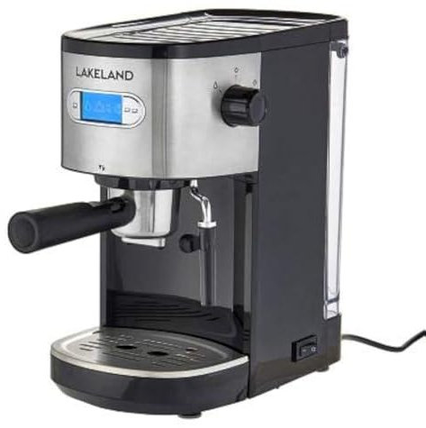 lakeland 3-in-1 Espresso Maker Ground Coffee NX and ESE Pods Compatible with Nespresso