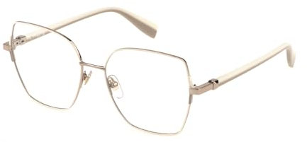 Furla Unisex Eyeglass Frame Vfu726 Shiny Copper Gold with Coloured Parts 55/16/135 Women Sunglasses, 02AM ORO Ramato Lucido C/Parti Colorate, 55