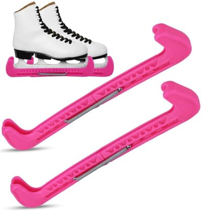 IPNSDON 1 paire de protège-patins, embouts réglables, protection pour patins à glace, protection pour patins à glace, protection pour patins à glace pour le patinage artistique