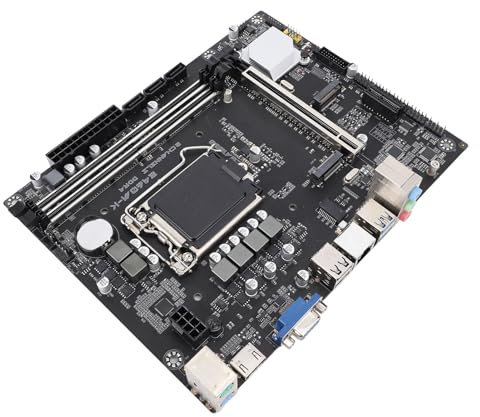 B460M-K Computer Motherboard,DDR4 LGA 1200 Slot PCI E3.0 VGA HDMI Interface M.2 NVMe Gigabit Ethernet Computer Gaming Motherboard for Socket LGA1200 GEN 10 CPU