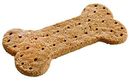 ALLCO Galleta para Perro con Forma de Hueso Grande con Sabor a Cordero y arroz, 17 cm