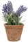 Esschert Design Kunststoffpflanze Lavendel im Topf, Größe S, ca. 8,6 cm x 8,6 cm x 15 cm