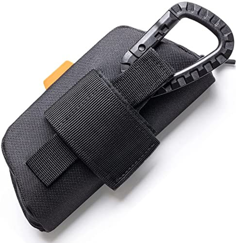 GPCA - Étui Utilitaire, Petit Sac à Outils avec Clip Ceinture ABS et Sangles Molle, Pochette Ceinture Polyvalente pour Votre Jeep, Voiture ou vélo, étui à Outils Robuste pour Lunettes, clés, Outils