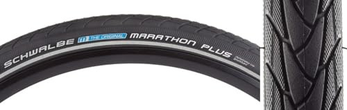 Schwalbe Marathon Plus 37-622 Clincher Tyres SmartGuard 28 x 1.40 Bicycle Tyres Pack of 2
