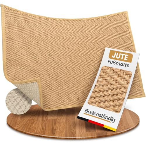Bodenständig Felpudo premium – 100 % resistente a la intemperie – Un verdadero punto de atracción. Felpudo exterior resistente a la intemperie – Felpudo para exterior y felpudo exterior