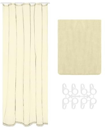 IlGruppone Tenda Zanzariera 150x250 Cm Tinta Unita con Anelli Inclusi Finestre Porte Zanzariere Insetti Moschiera Anti Mosche Zanzare Insetti Rete Fitta Terrazzi Balcone Giardino - Panna