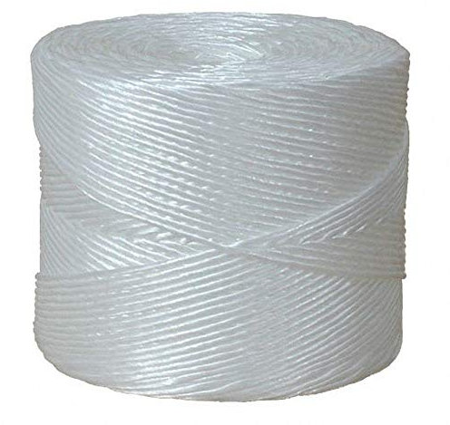 VEPATIM Packschnur Kordel Bindfaden PP extrastark weiß 3.0mm 600 Meter