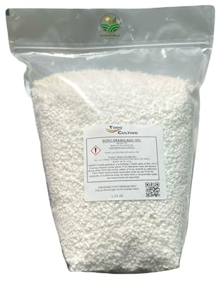 Abono fertilizante a base de boro natural al 15%, 5kg. para aplicacion directa al suelo