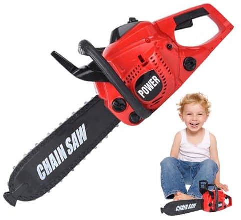 Giocattolo per motosega inferiore per bambini - Gioco di ruolo Attrezzature per esterni | Simulazione della serie Junior Gardener, ritaglio di giovani esploratori di prato, giocattolo per motosega