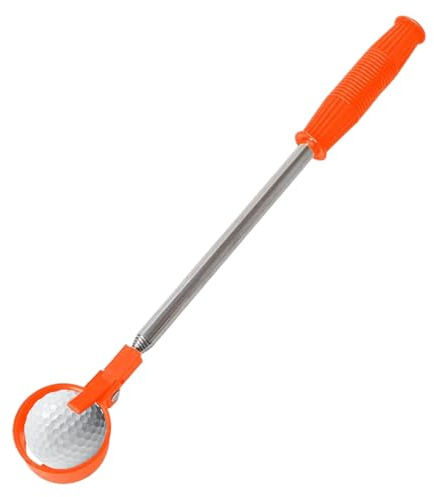 Celuicion Pinza para huevos de gallina, extensible, de acero inoxidable, recolección de acero inoxidable, para jardín, patio, gallinero, cocina