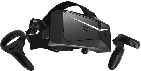 Pimax Crystal Light Visor de PC VR de Alta resolución con resolución 8K y 120Hz - para Juegos SteamVR, simuladores de Vuelo y Carreras - Incluye Controladores, versión Completa