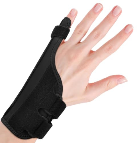 Giyehehi Attelle pour Petit Doigt, attelle pour Doigt à ressaut pour Petit Doigt, Bandage de Soutien pour Petit Doigt et stabilisateur de Doigt pour Petit Doigt en Cas de Fracture