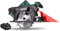 VONROC Scie circulaire sans fil 150mm VPower 20V. 1 batterie 2.0Ah, chargeur rapide, lame de scie, guide parallèle inclus
