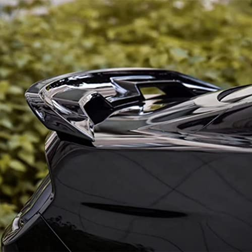 Vklopdsh ABS/Fibre Carbone Becquets arrière Voiture pour F-ord Mustang 2015-2020,Aileron Coffre Wing Spoiler Toit Queue Aile Botte LèVre Modifié Pièces