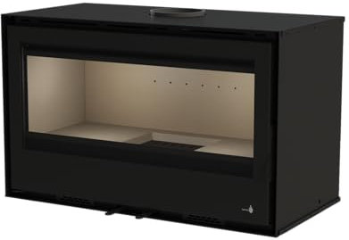 TERMOFOC - Estufa Insertable de Leña con Turbina Modelo Lagos C895 de 9 kW