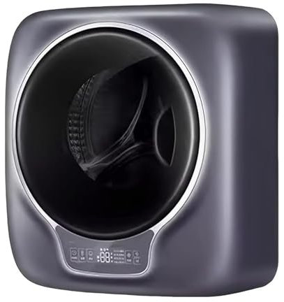 LSBHPPD Machine à Laver électrique Portative Murale with 8 Modes Mini Lave-Linge Compacte Tambour en Acier Inoxydable 3Kg 700Tr/Min,pour Vêtements,sous-Vêtements,Chaussettes