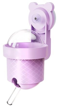 Hamster Water Bottle for Glass Tank, Leak-Proof Water Feeding Bottles for Cages, Little Animal Supplies, Cage Drinker for Chinchillas, Hamsters, Guinea Pigs, Bunnies