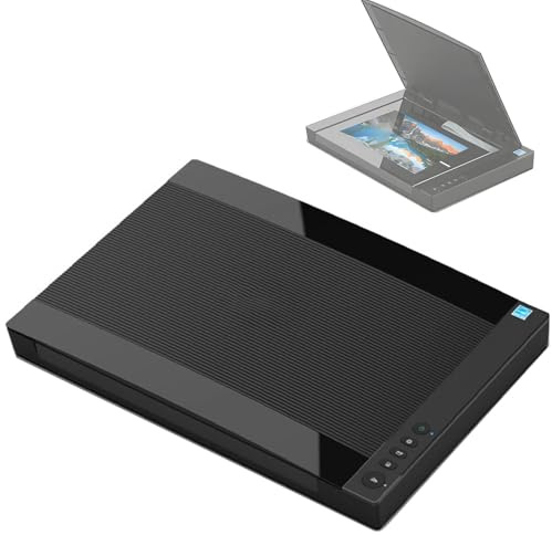 Scanner Piano A3 Grande Formato, Scanner Foto E Documenti 2400 DPI, Scansione Ultra Rapida 8 s Con Coperchio Auto Scan, PDF One Touch Per CAD Artwork Ufficio E Biblioteca