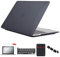 Se7enline Compatible with 2016-2023 MacBook Pro 13 inch Case Laptop Cover for M1/M2 Model A2338/A2251/A2289/A1706/A1989/A2159 with Sleeve, Keyboard Cover, Screen Protector, Dust Plug, Black