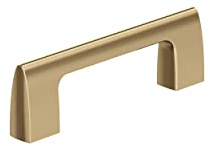 Amerock | Cabinet Pull | Champagne Bronze | 3 in (76 mm) Center-to-Center Drawer Pull | Riva | Kitchen and Bath Hardware | Furniture Hardware