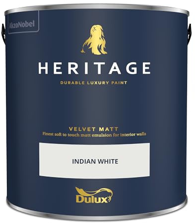 Dulux Heritage Paint (125ml Tester, Indian White)