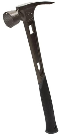 Big Horn 15152 16 Oz Tiger Titanium Framing Hammer With Straight Handle