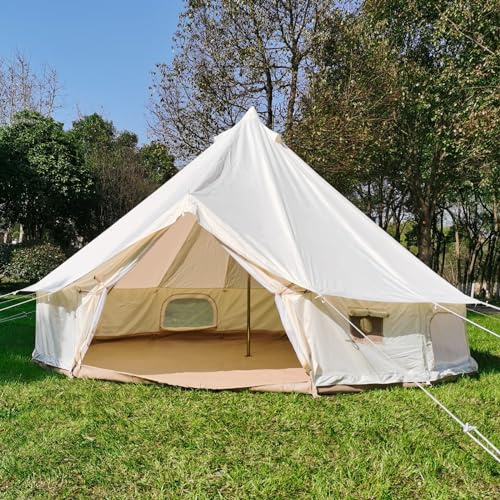 Latourreg utomhus vattentät 4 m 5 m glamping klocka tält deluxe jurter tält för camping