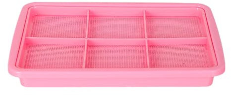 Bandeja de cultivo de plantas | Bandeja de cultivo sin tierra para germinación de plántulas | Cultivador de pasto de trigo de gran capacidad, microgreens y bandeja de vivero para un cultivo eficiente